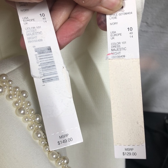 NWT ALex Mari ladies dress and jacket - Picture 4 of 8